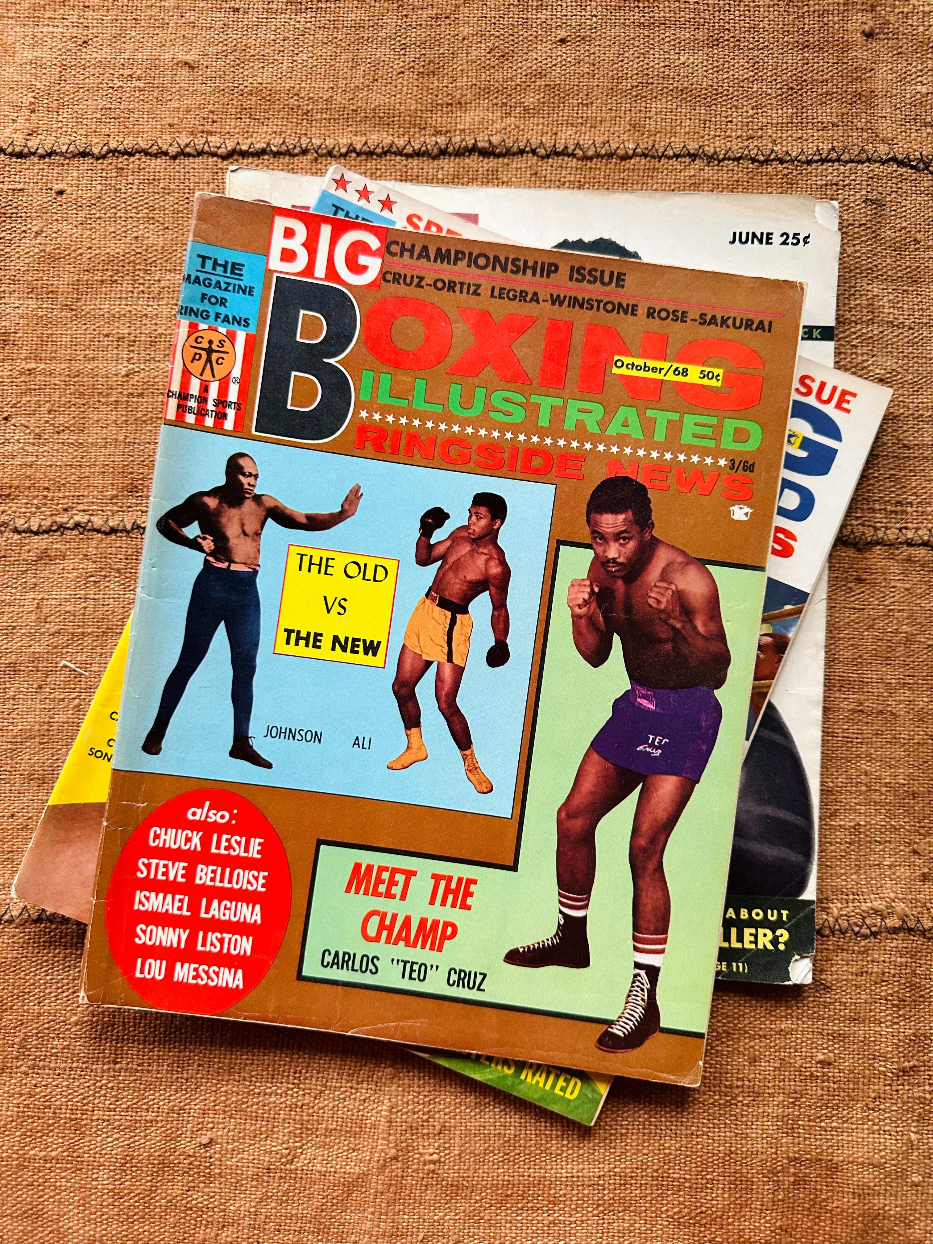 Vintage Boxing Magazine Issues