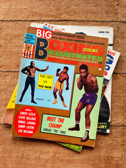 Vintage Boxing Magazine Issues