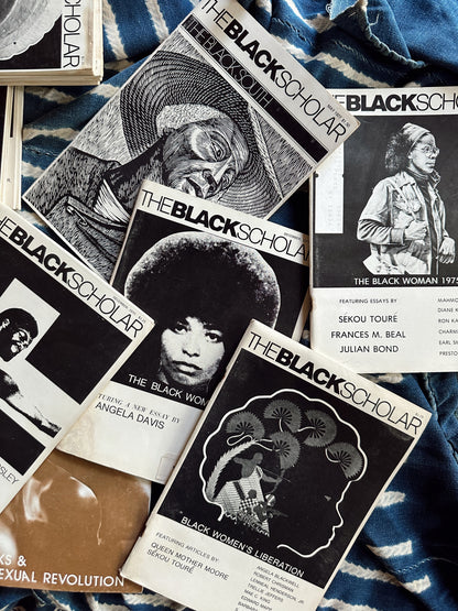 Vintage Black Scholar Journal Issues (Please Select)