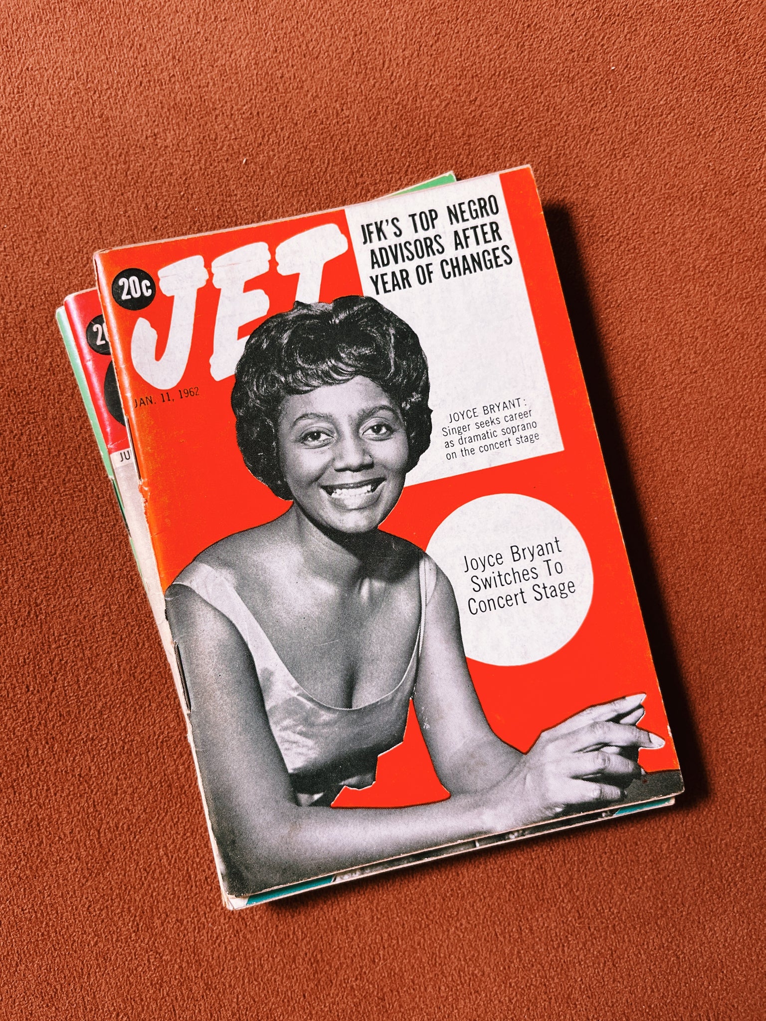 Vintage 1962 & 1966 Jet Magazines (Please Select)