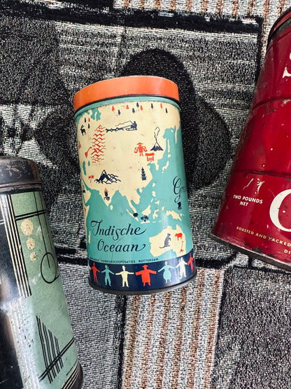 Vintage Mid-Century Tins (Please Select)