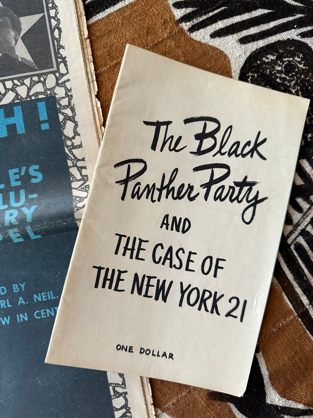Vintage Assorted Black Panther Party Ephemera (Please Select)