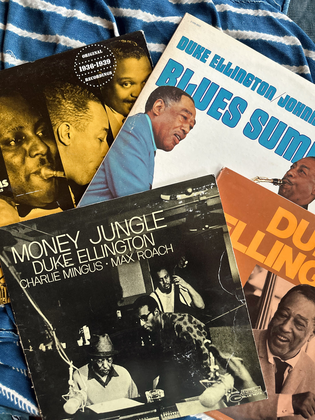 Vintage Assorted Duke Ellington Vinyl Records