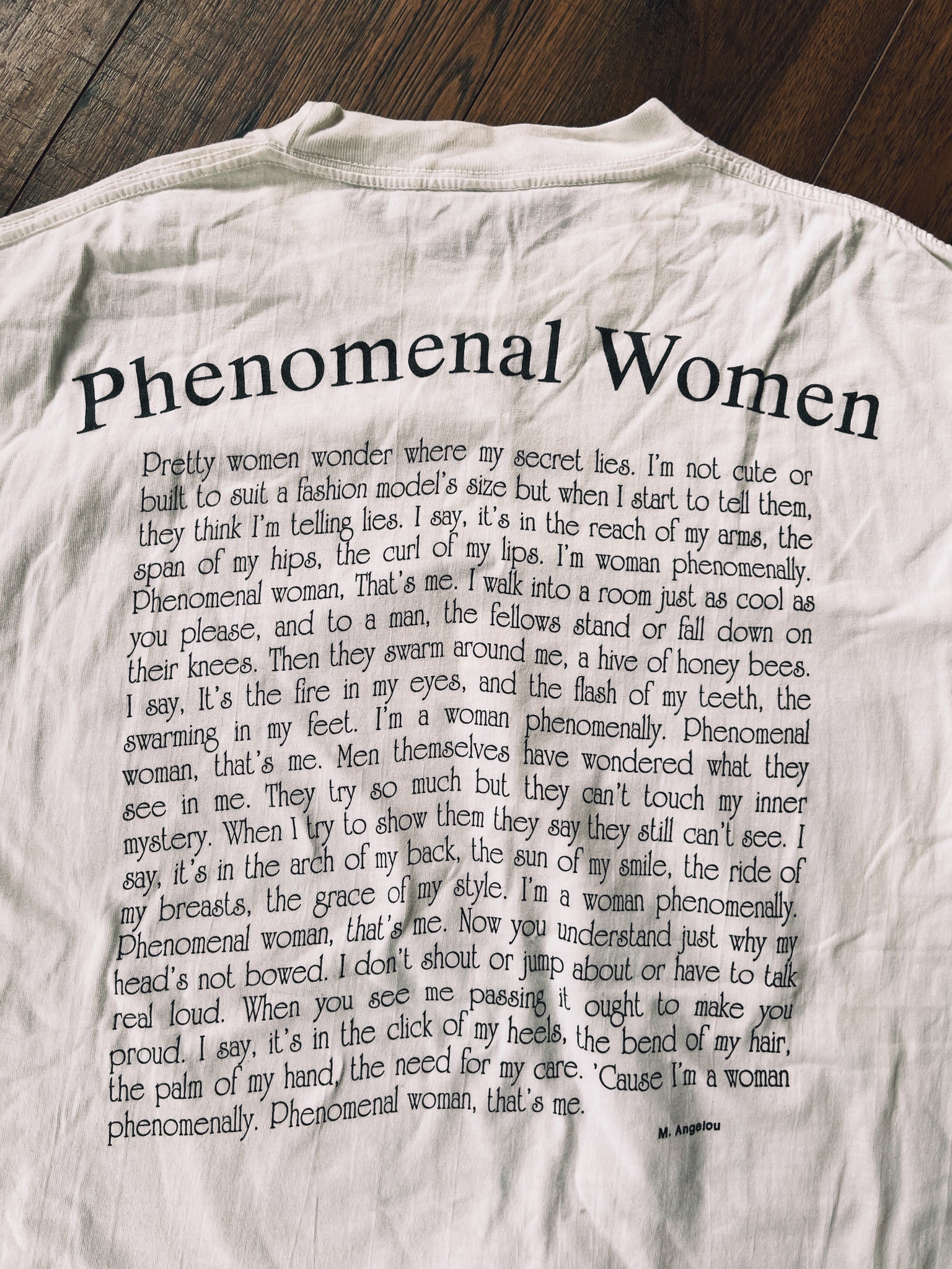 Vintage "Phenomenal Black Woman” T-Shirt (1990's)