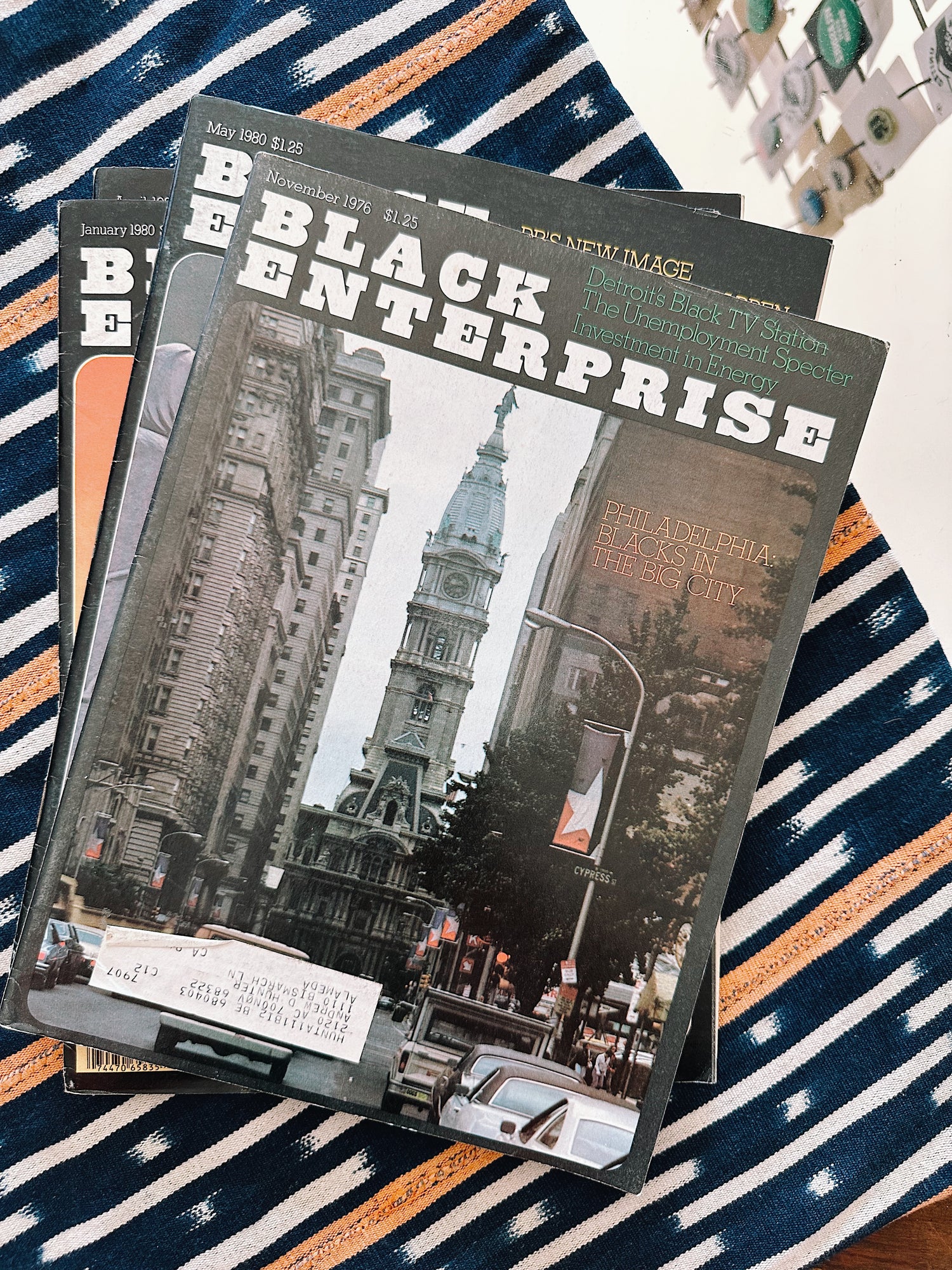 Vintage Black Enterprise Magazines (Please Select)