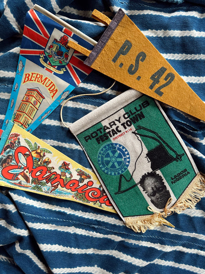 Vintage Travel/Souvenir Pennants (Please Select) (Copy)