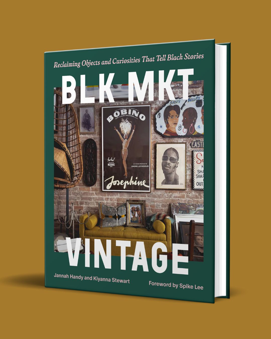 Hardcover &quot;BLK MKT Vintage: Reclaiming Objects and Curiosities That Tell Black Stories&quot;