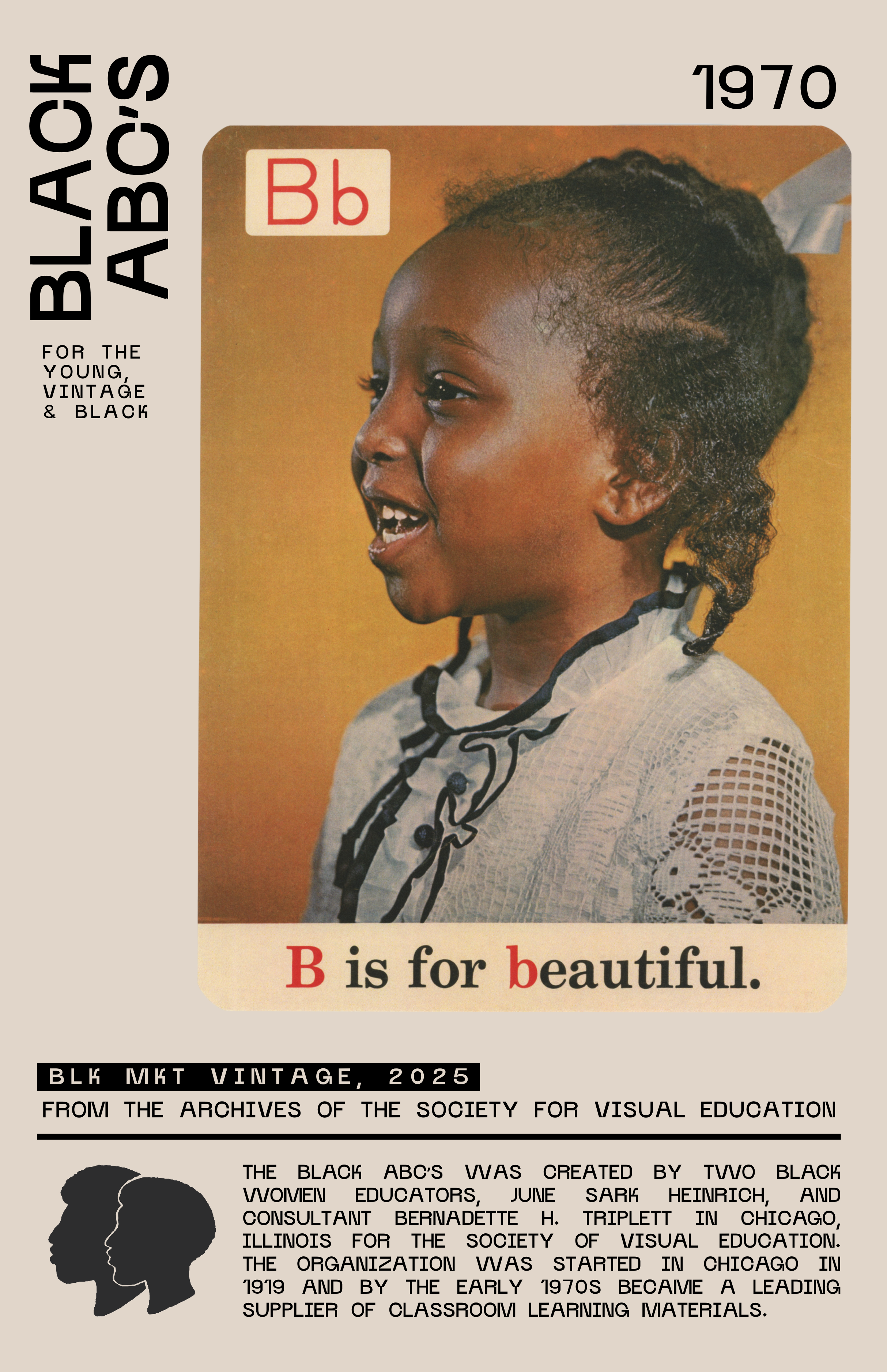 Young, Vintage &amp; Black Poster Prints (Please Select)