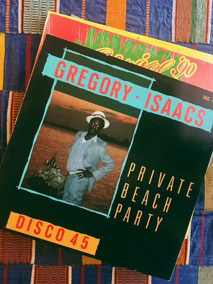 Vintage Assorted Reggae Vinyl Records