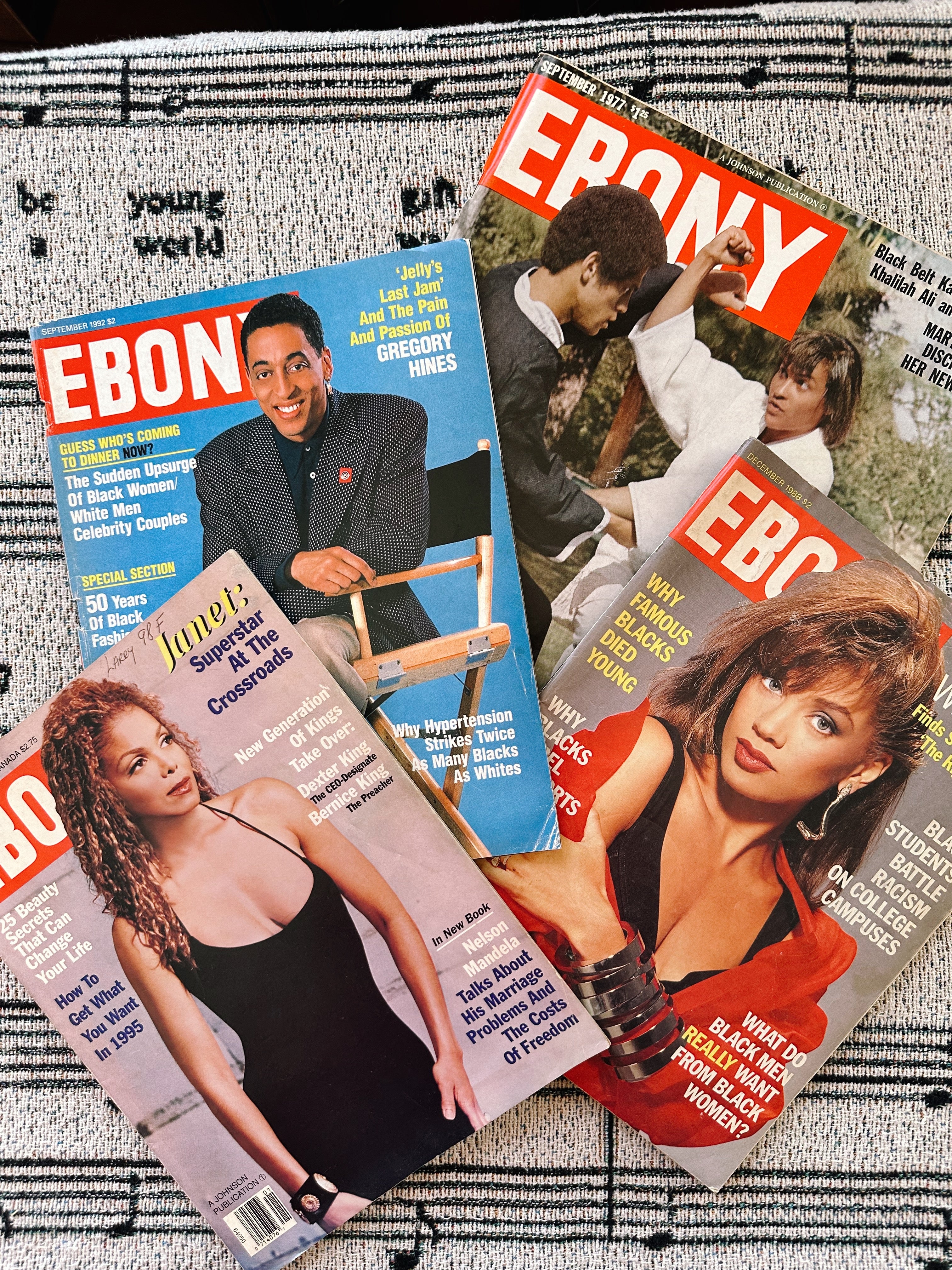 Vintage Ebony Magazines (Please Select)