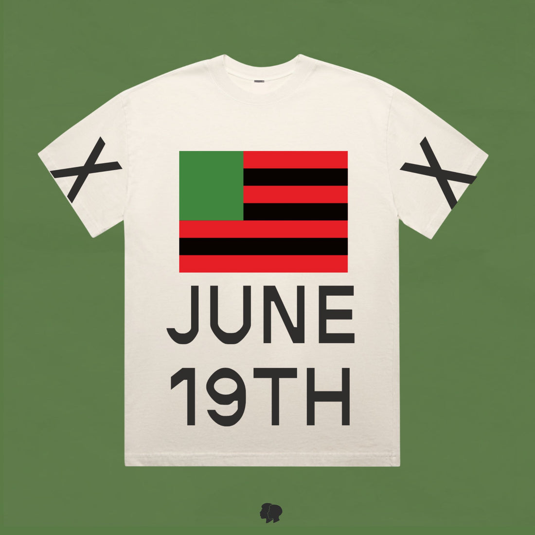 Juneteenth 2025 Annual Celebration T-Shirt (Cream) -- Delivery After Juneteenth