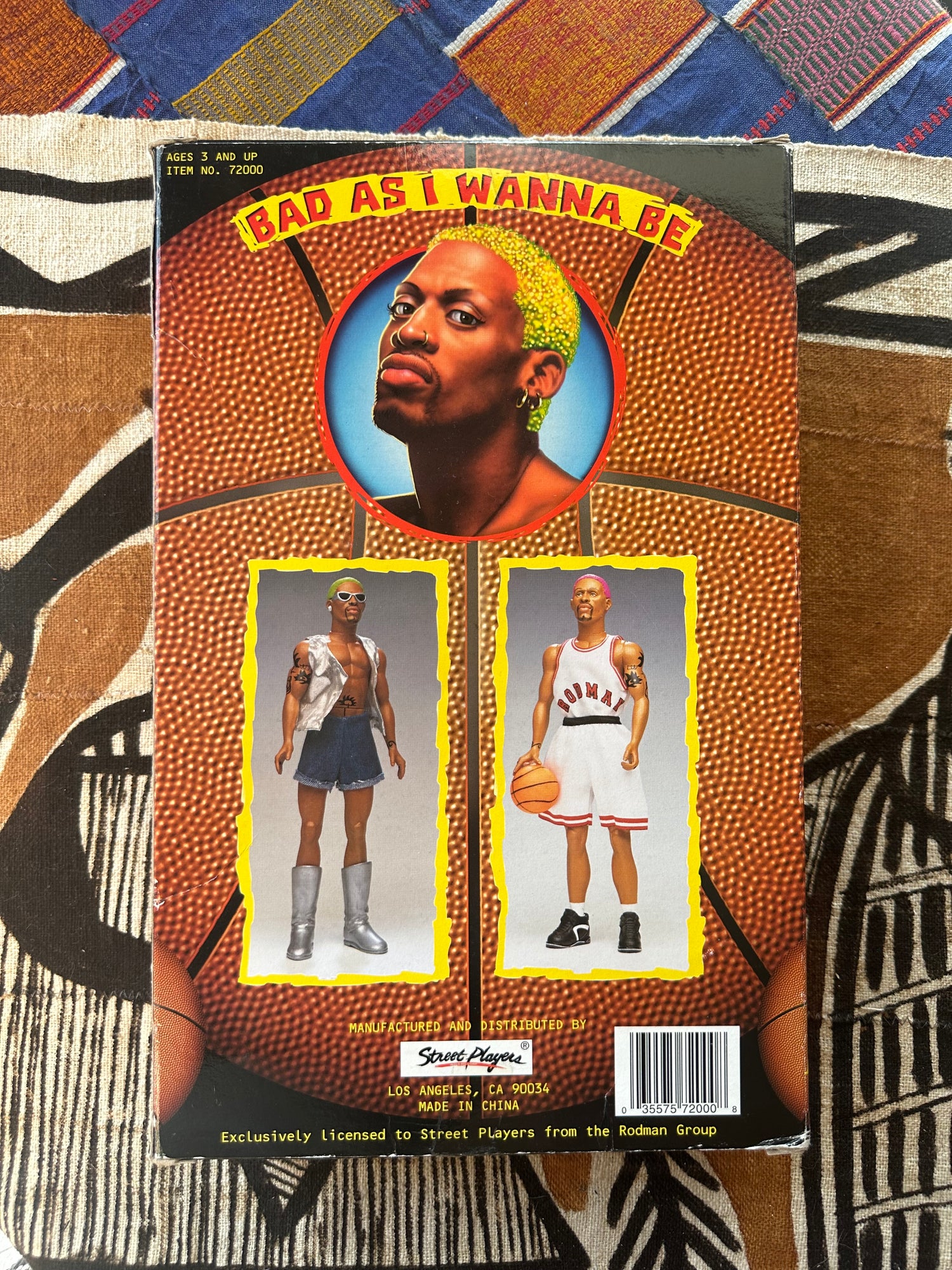 Vintage Dennis Rodman Action Figure/Doll
