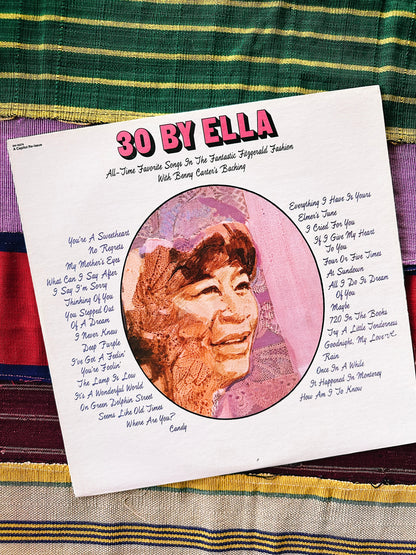 Vintage Assorted Ella Fitzgerald Vinyl Records (Please Select)
