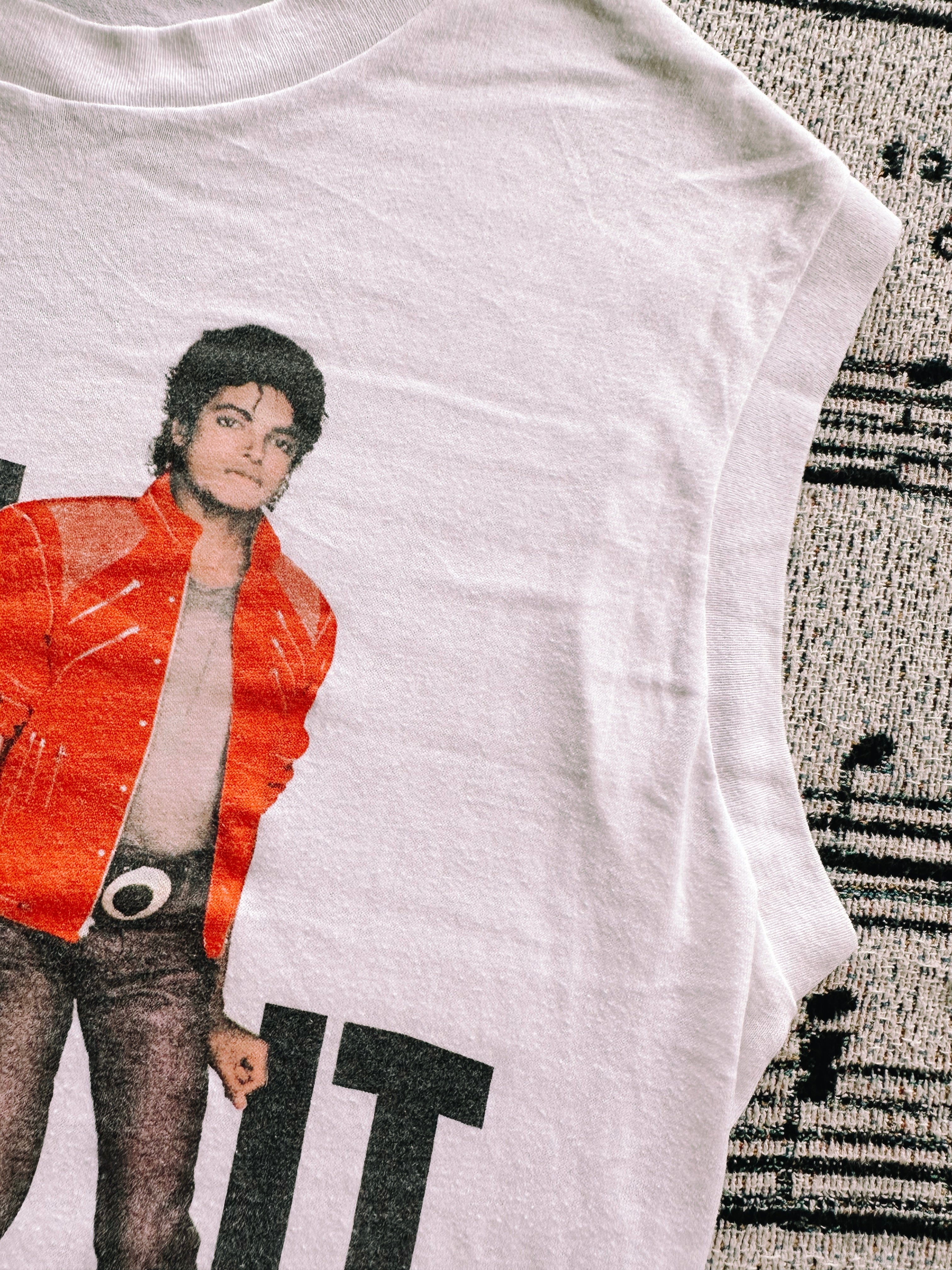 Vintage Michael Jackson Concert Sleeveless T-shirt (1984)