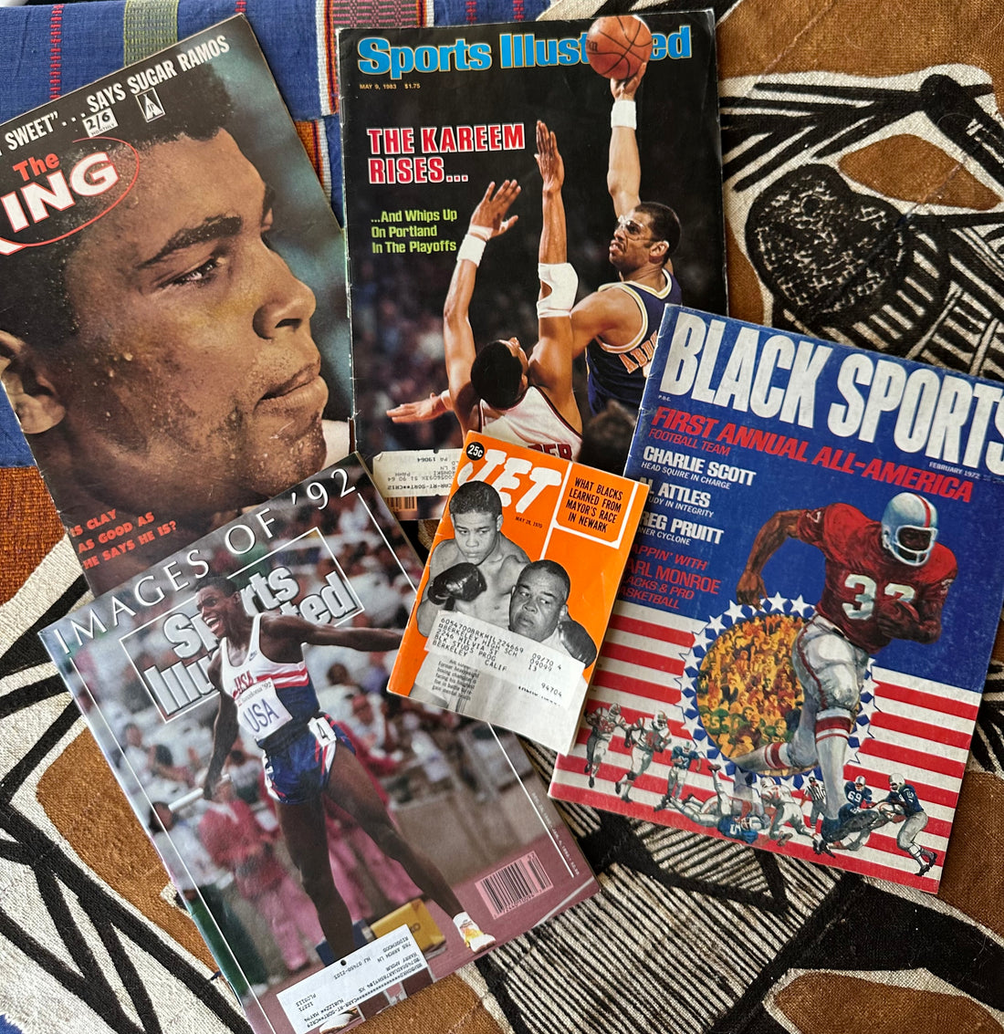 Assorted Vintage Sports Magazine Covers - Please Select