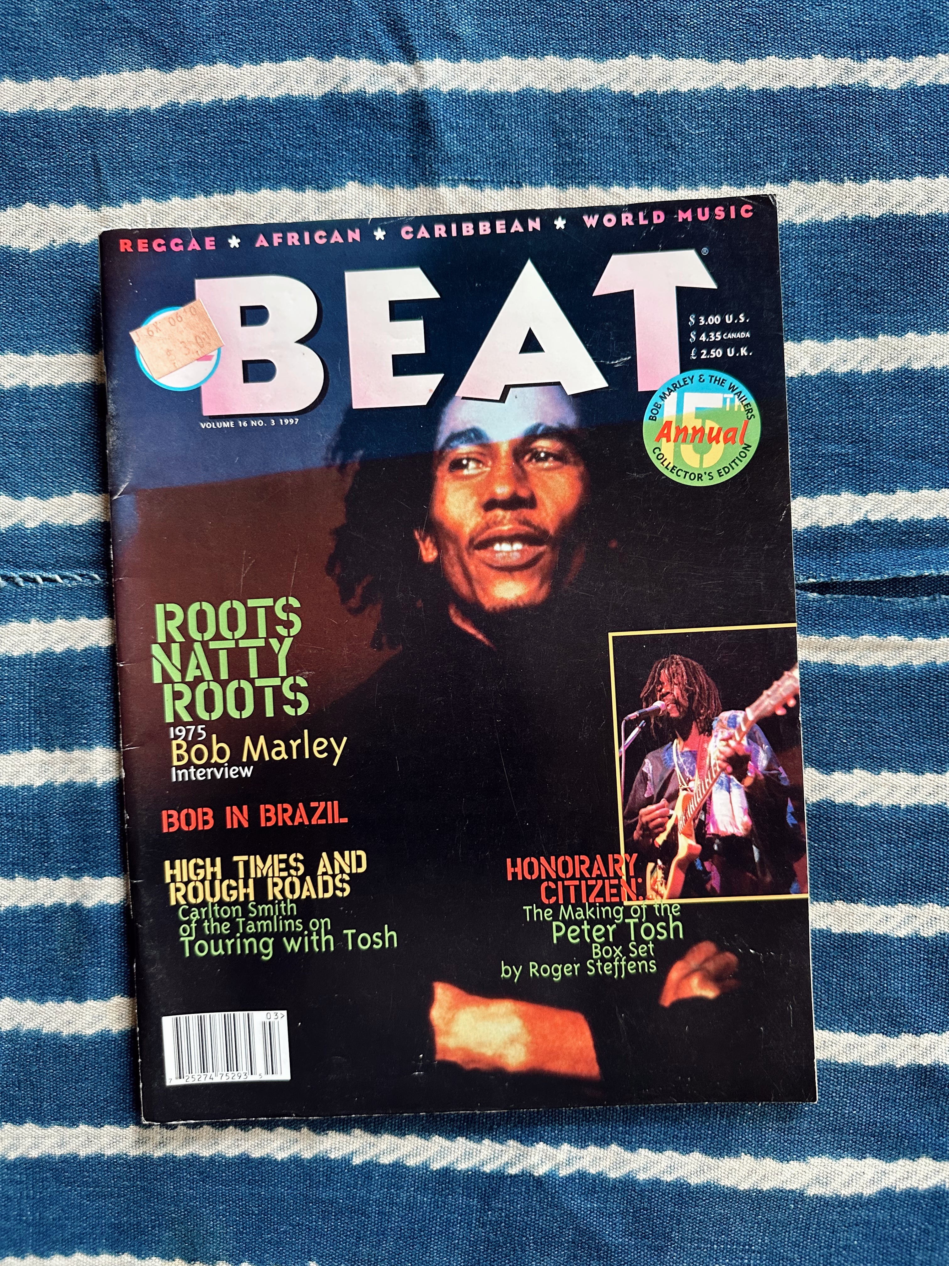 Vintage The Beat Reggae Magazine // Please Select