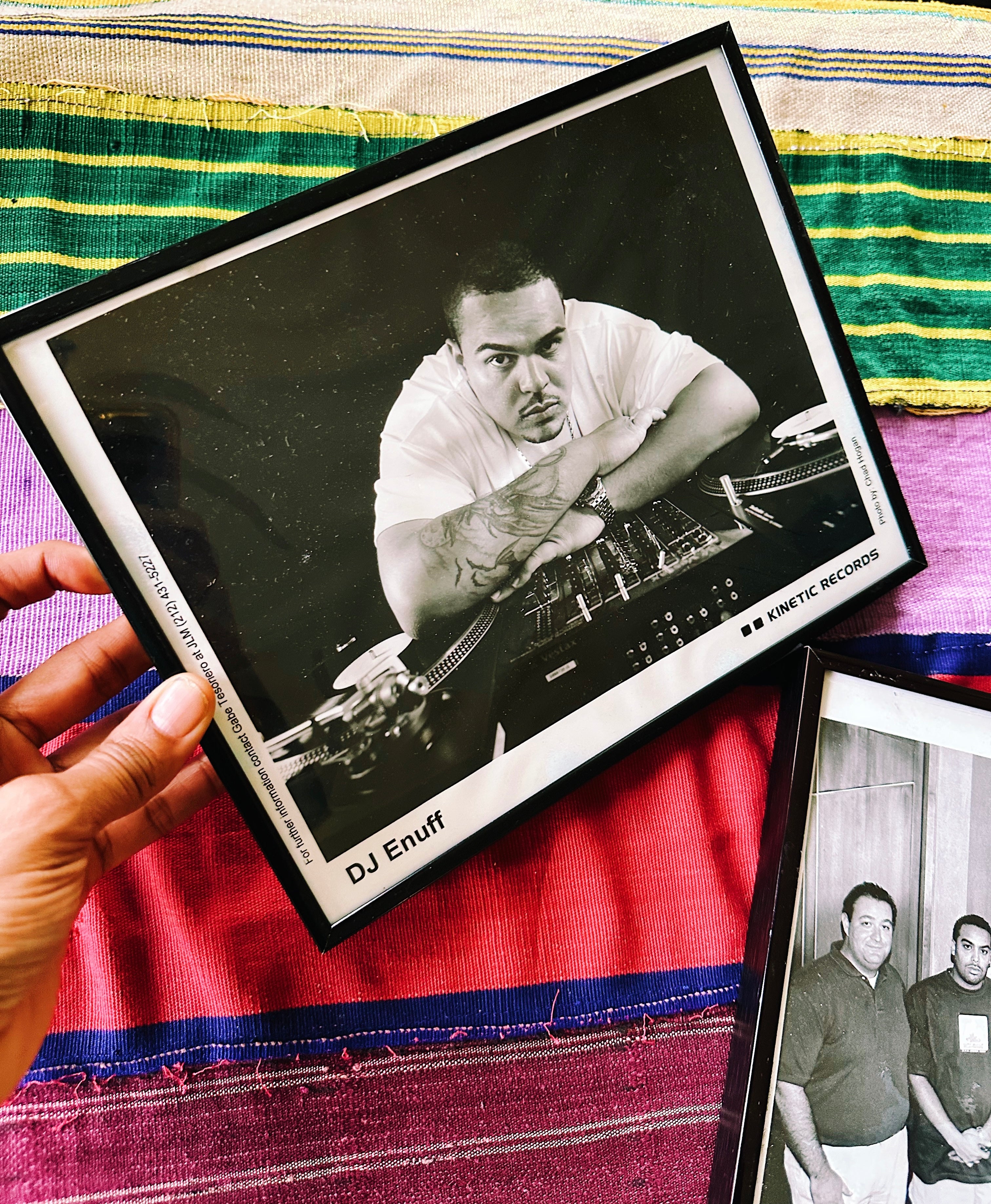 Vintage Framed Hip Hop Press Photos