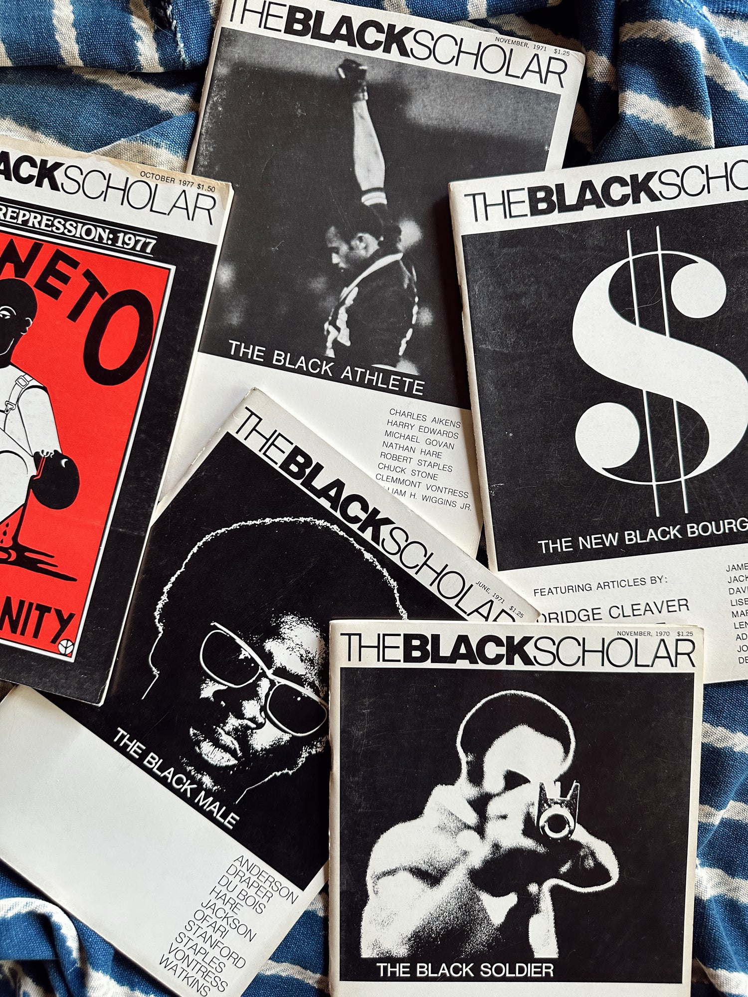 Vintage Black Scholar Journal Issues (Please Select)