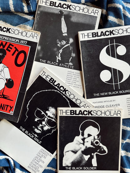 Vintage Black Scholar Journal Issues (Please Select)