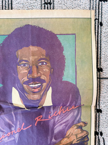 Vintage Lionel Richie Newspaper Centerfold (1980’s)