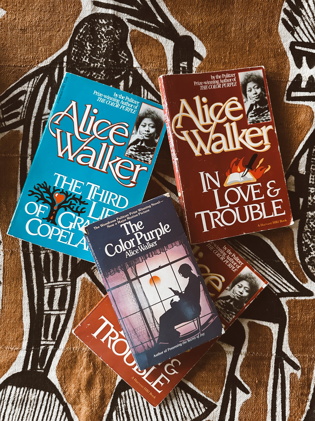 Assorted Vintage Alice Walker Books// Please Select