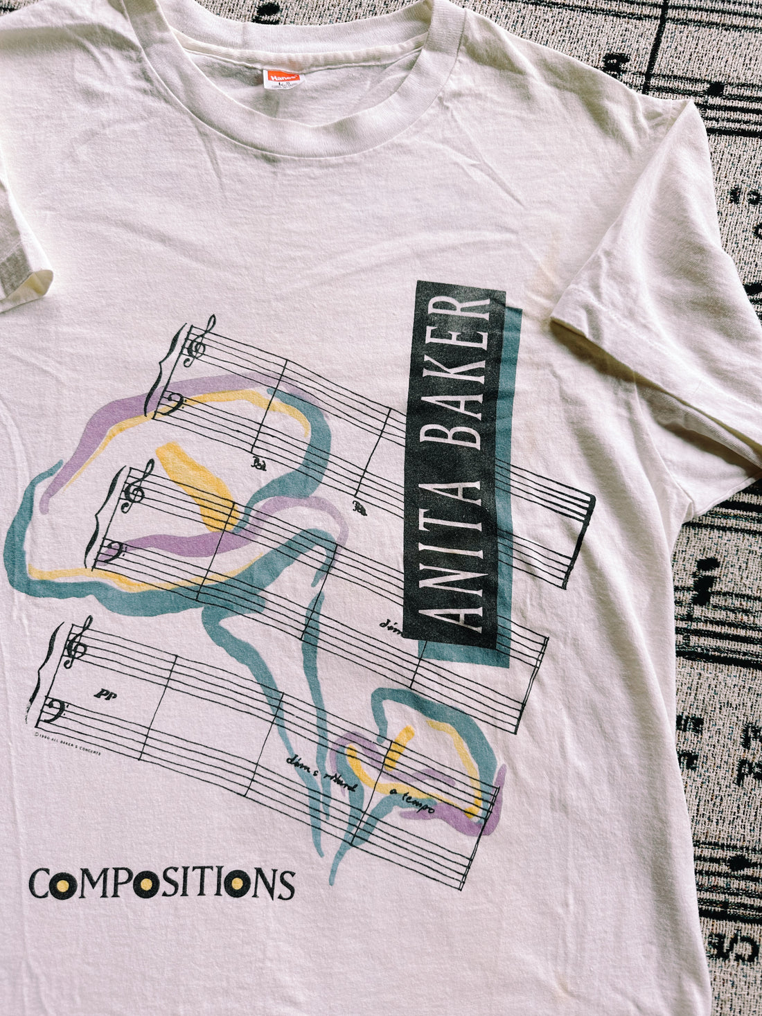 Vintage Anita Baker Concert T-shirt (1990)