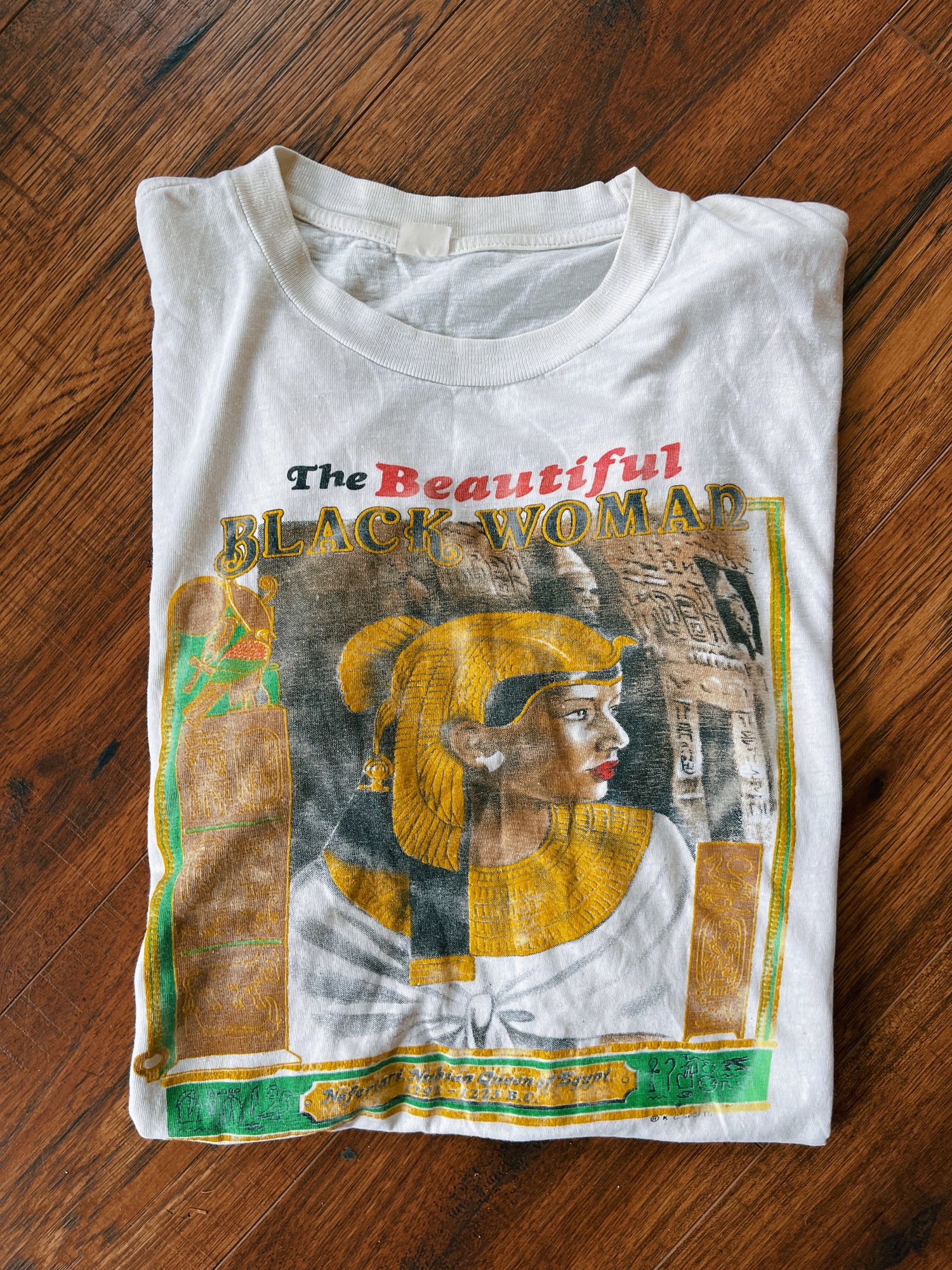 Vintage &quot;The Beautiful Black Woman” T-Shirt (1990&