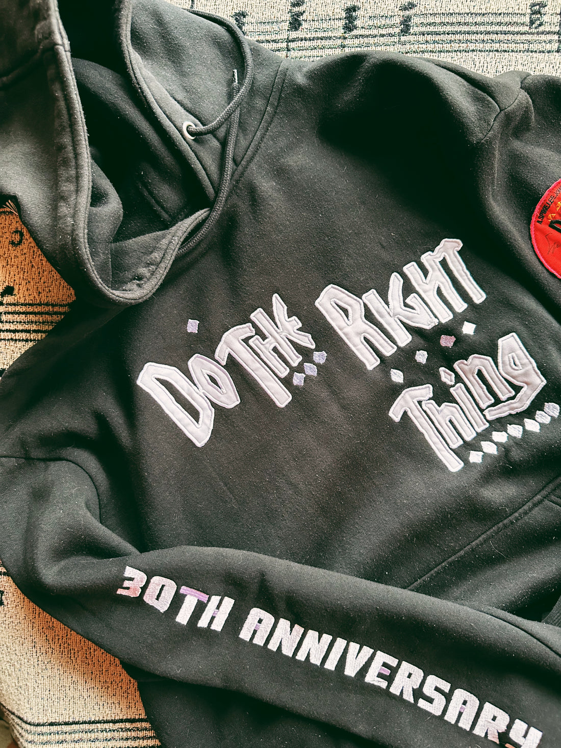Original SIGNED “Do The Right Thing” Spike Lee Hoodie
