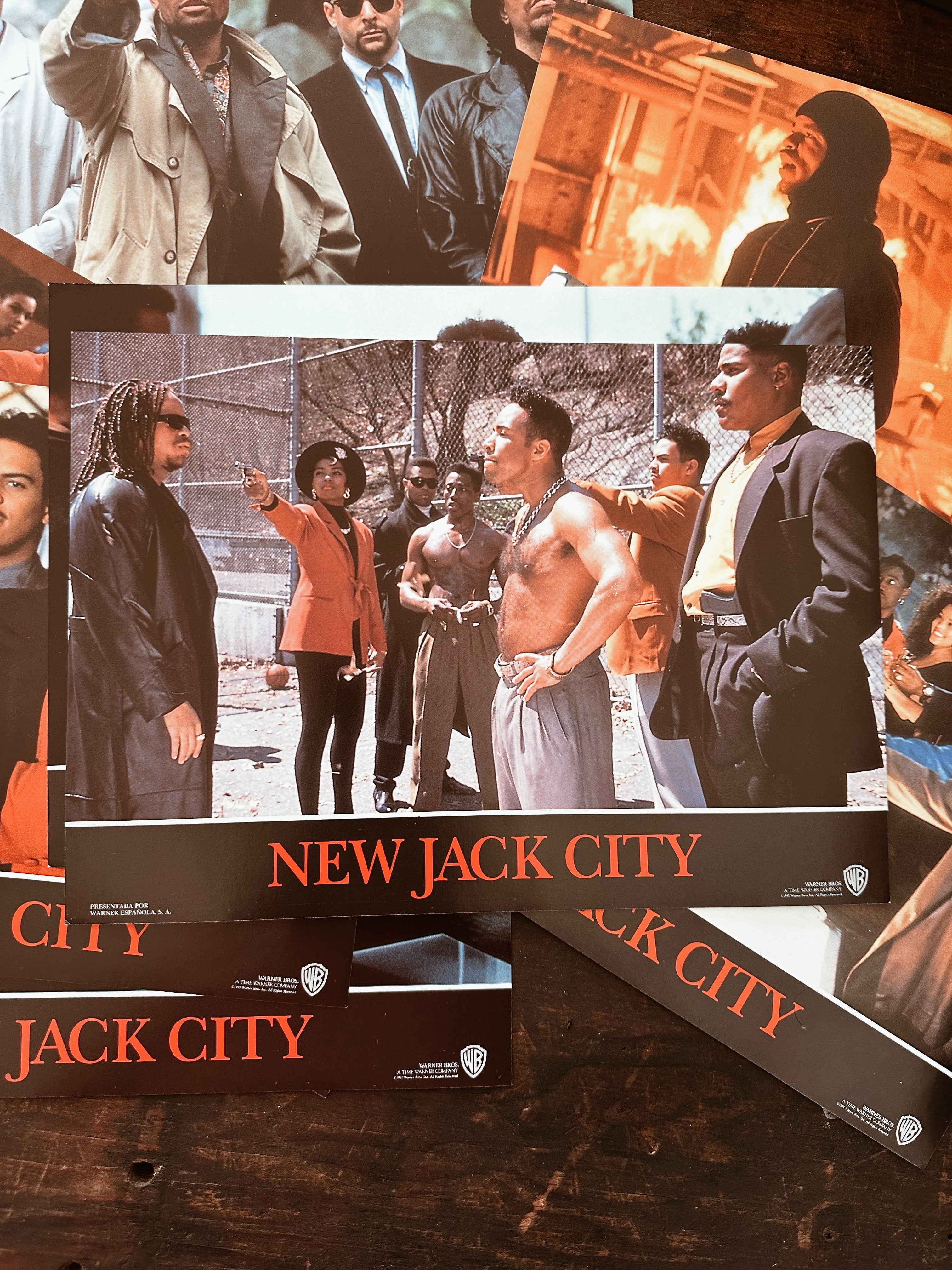 Vintage “New Jack City” Lobby Card Posters (1991)