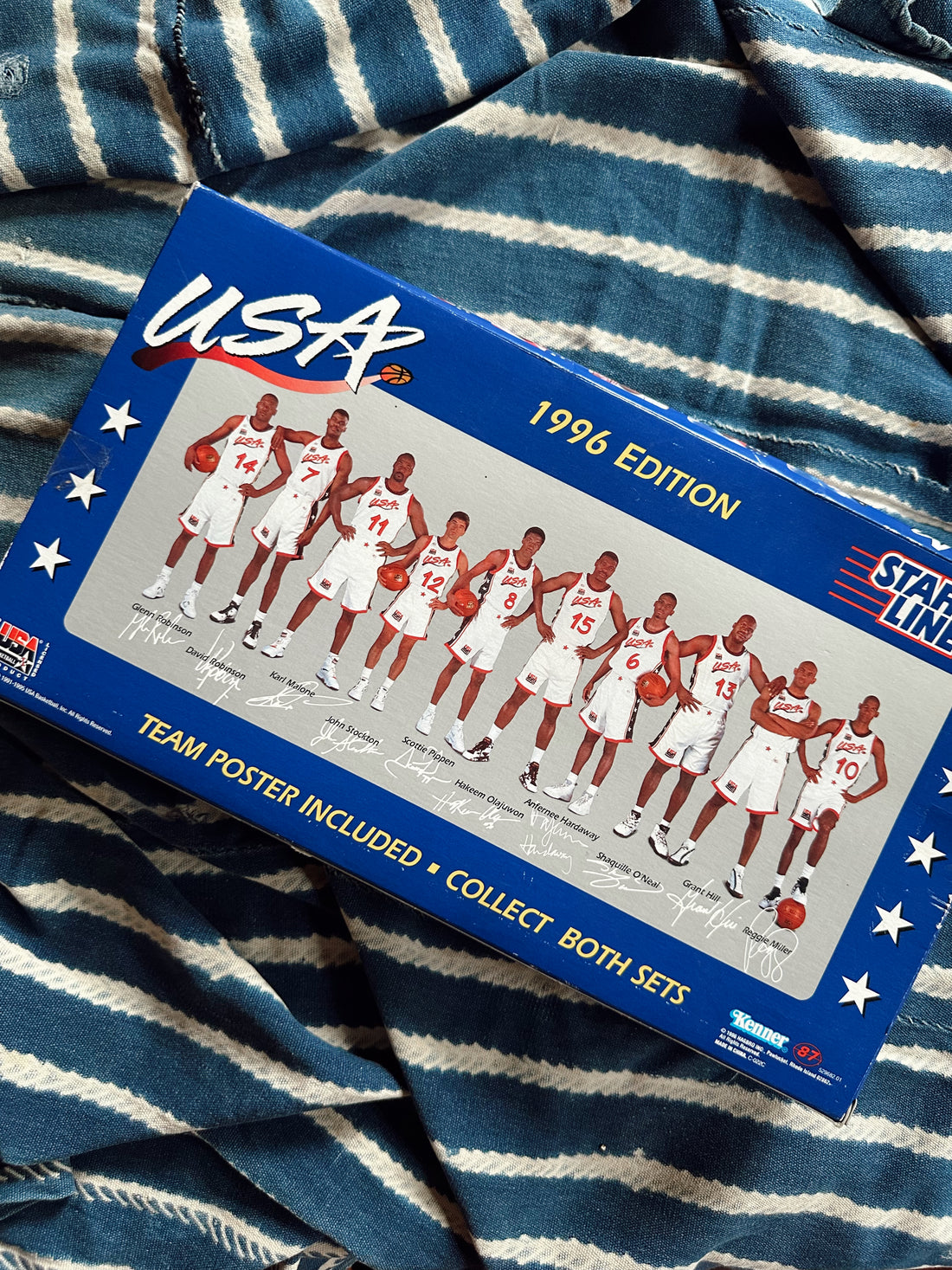 Vintage Boxed Dream Team NBA Starting Lineup Figures (1996)