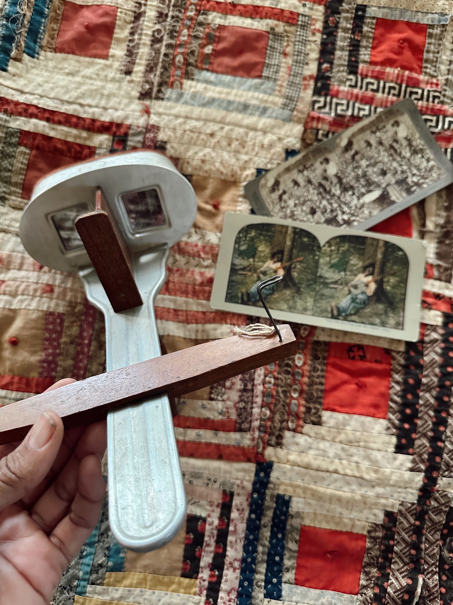 Vintage PerfecScope Stereoviewer &amp; Slide Bundle