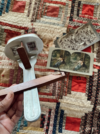 Vintage PerfecScope Stereoviewer &amp; Slide Bundle