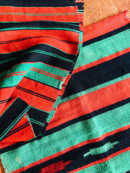 Vintage Woven Wool Central American Textile/Horse Blanket (1970’s) (Please Select)