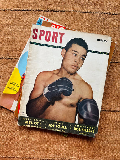 Vintage Boxing Magazine Issues