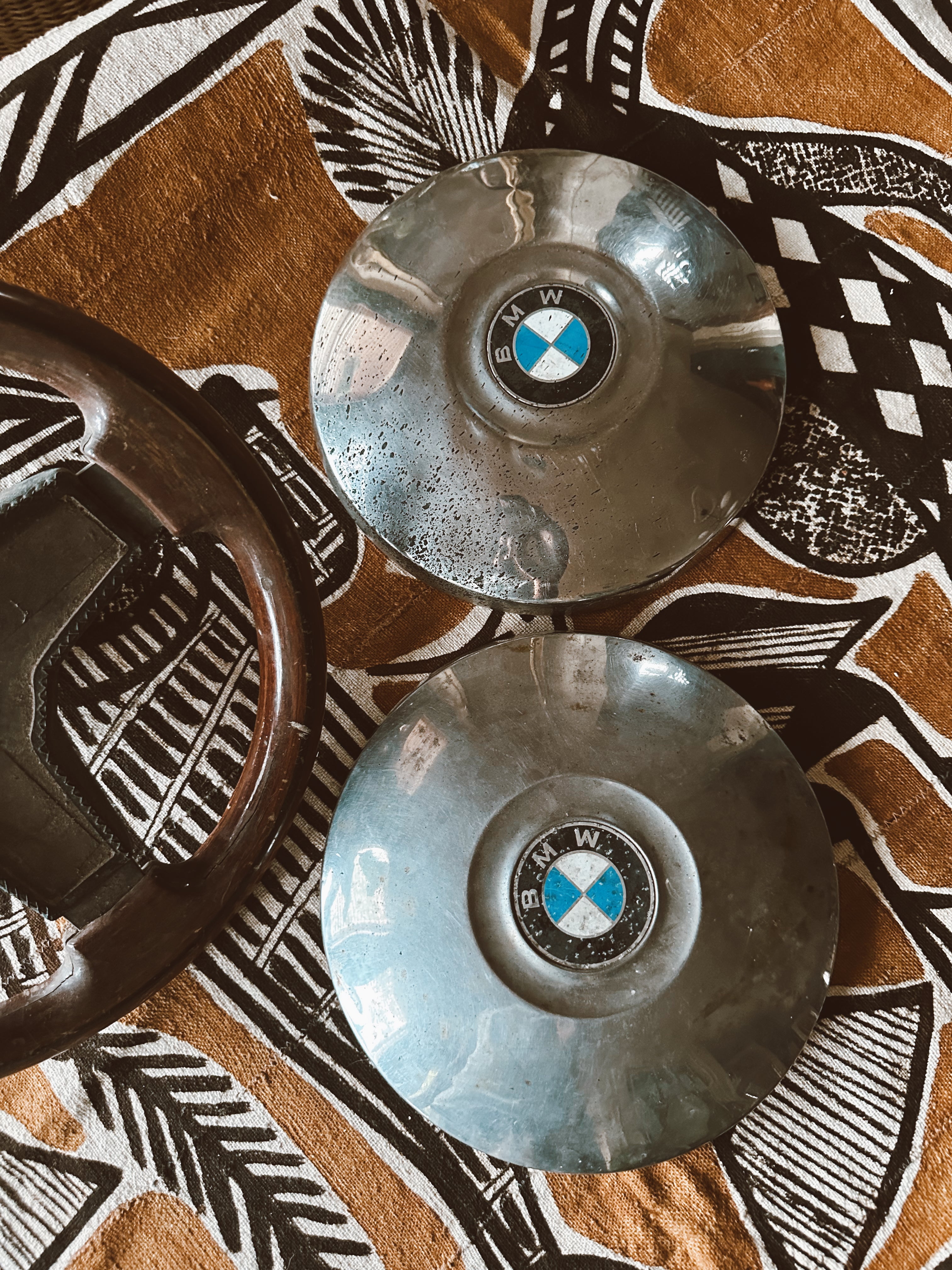 Vintage BMW Hubcaps (1960&