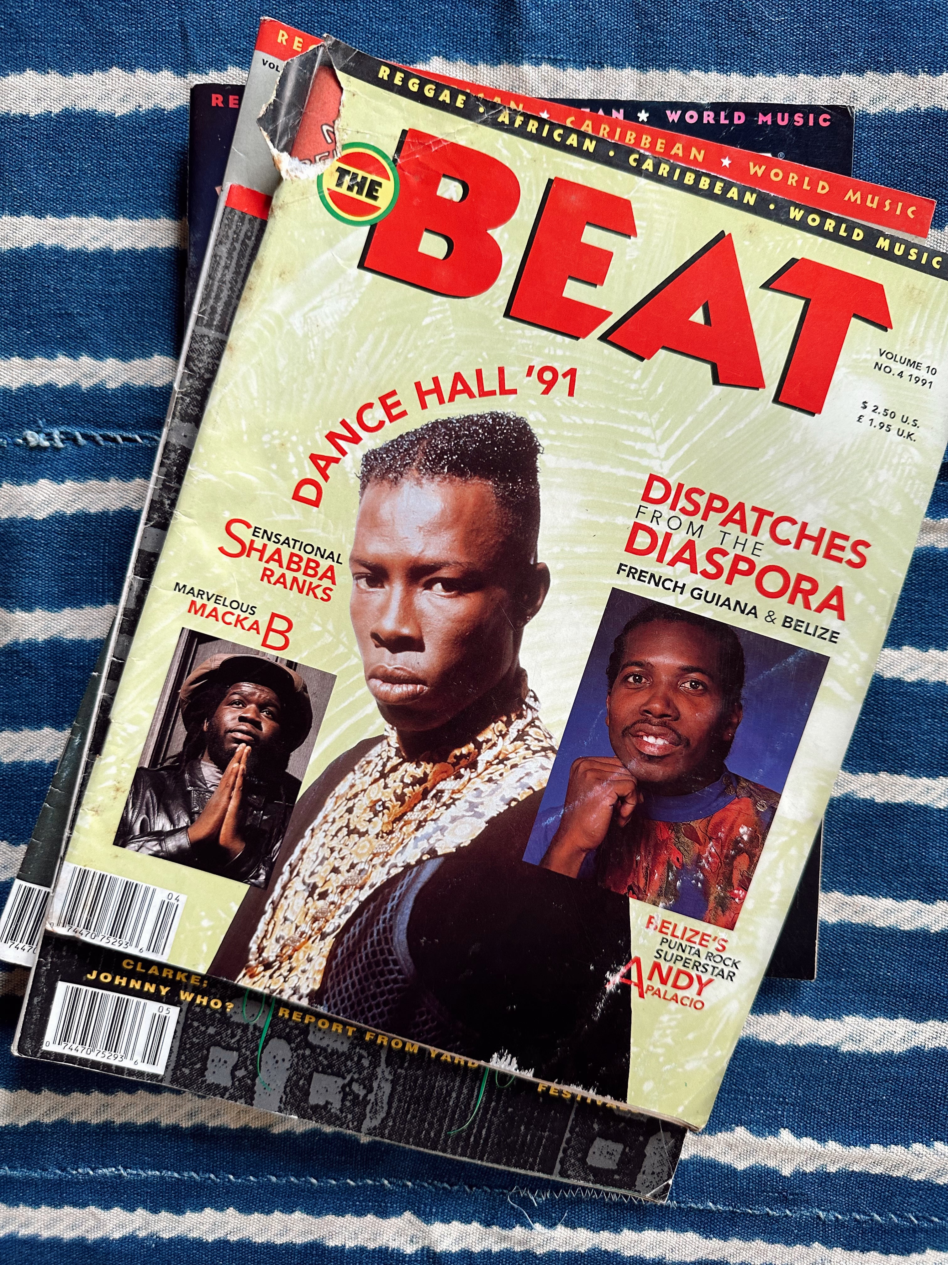 Vintage The Beat Reggae Magazine // Please Select