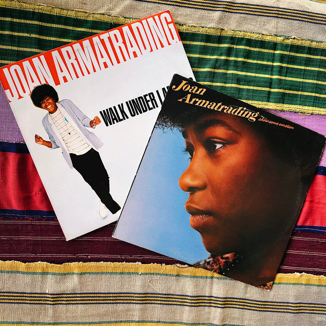 Vintage Joan Armstrong Vinyl Record Bundle (2 records)