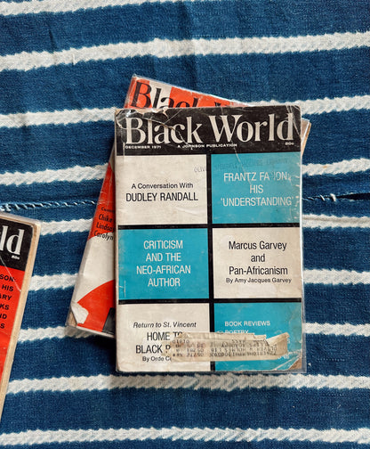 Vintage Black World Magazine // Please Select