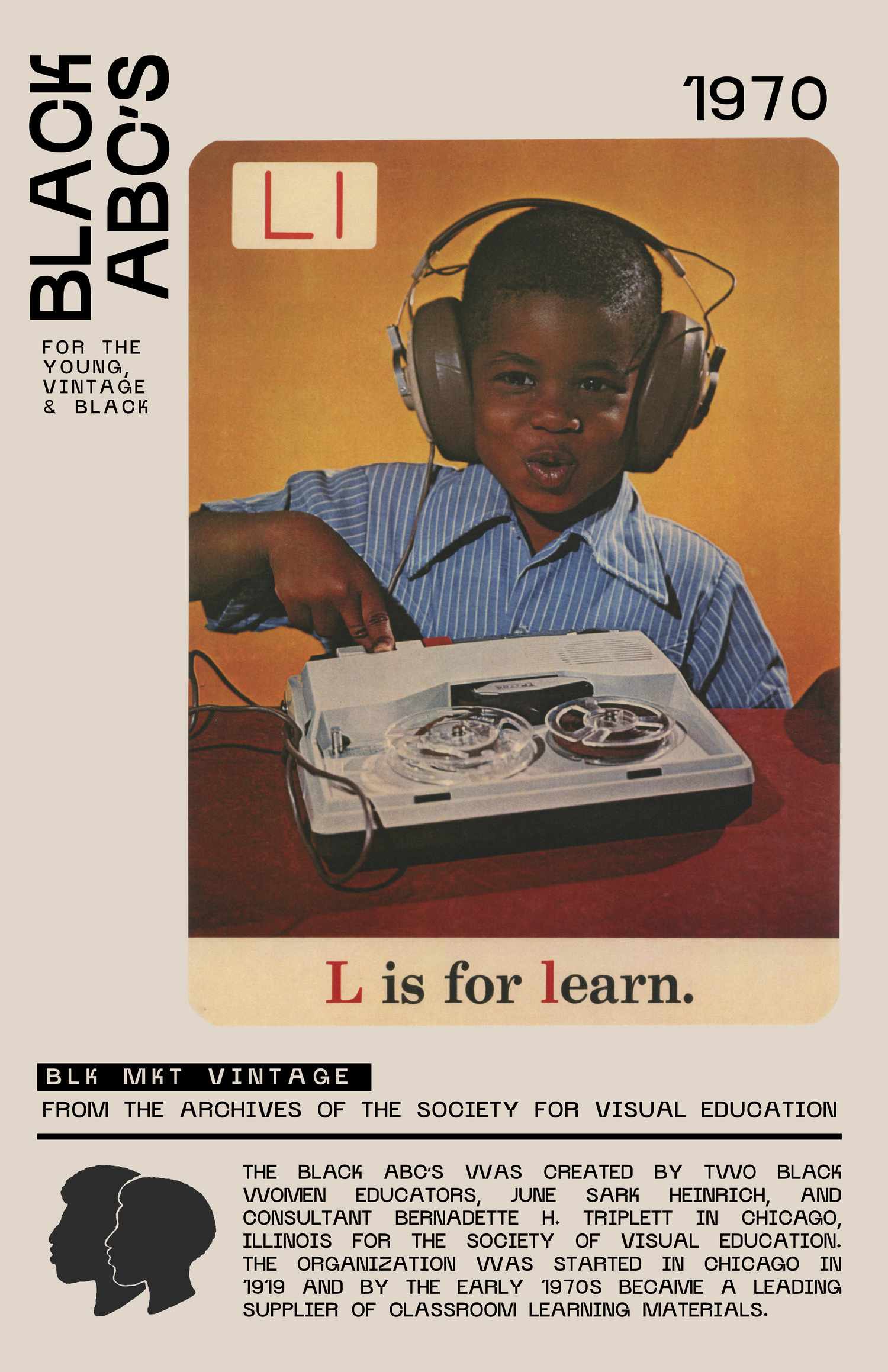 Young, Vintage &amp; Black Poster Prints (Please Select)