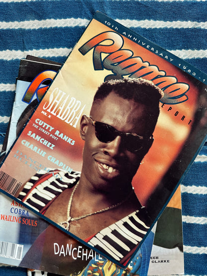 Vintage The Beat Reggae Magazine // Please Select