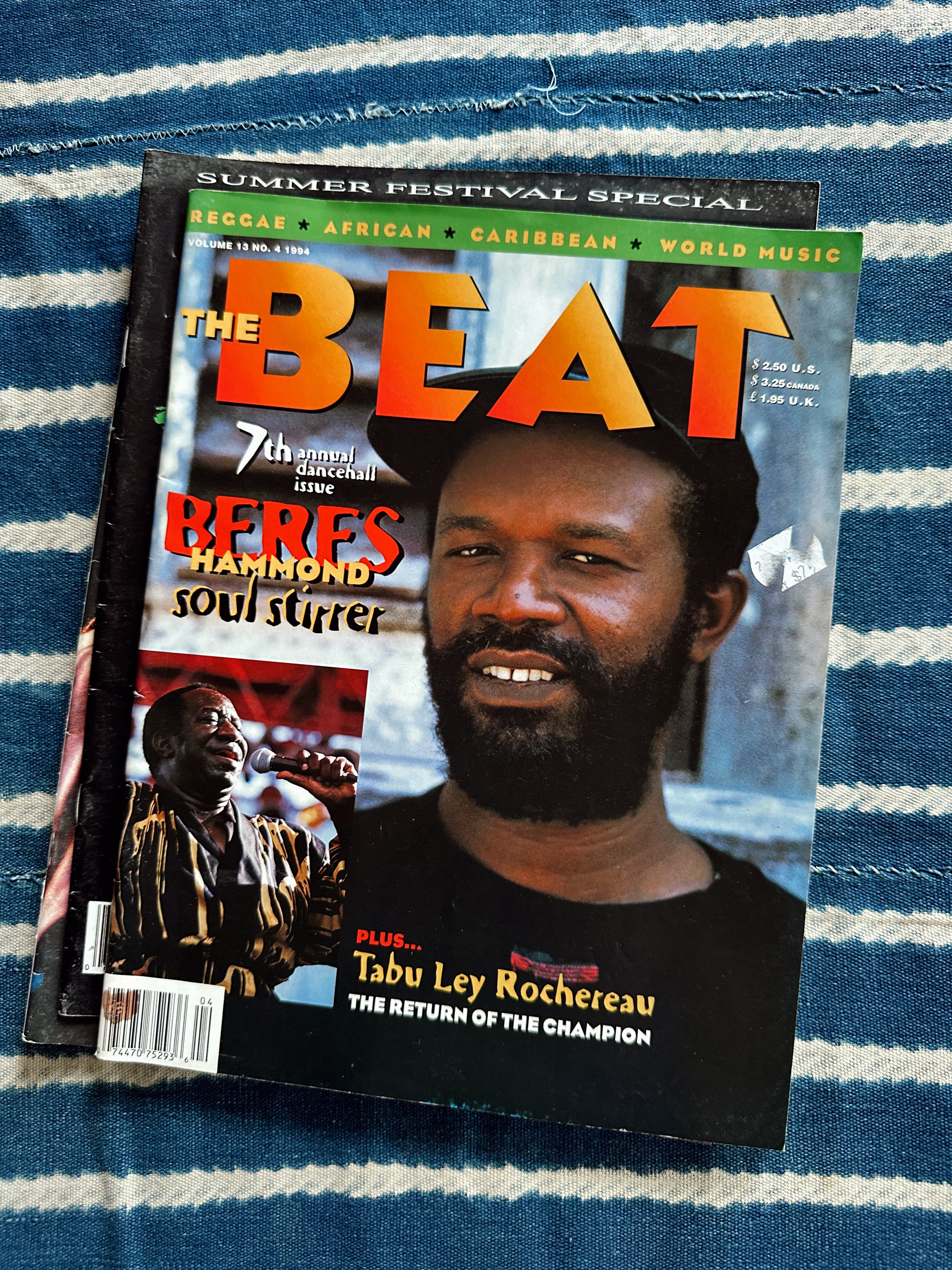 Vintage The Beat Reggae Magazine // Please Select