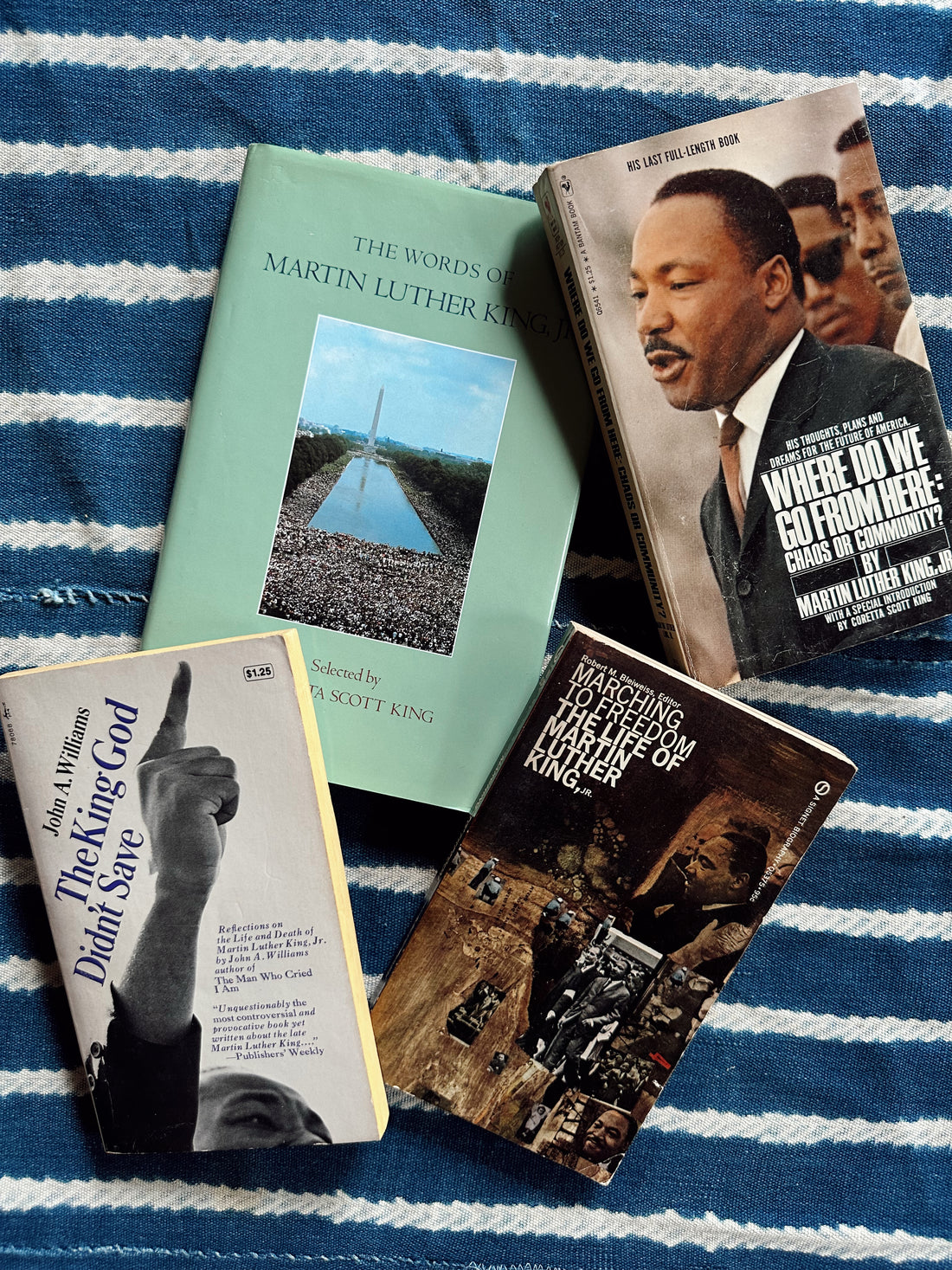 Vintage Dr. Martin Luther King Assorted Books