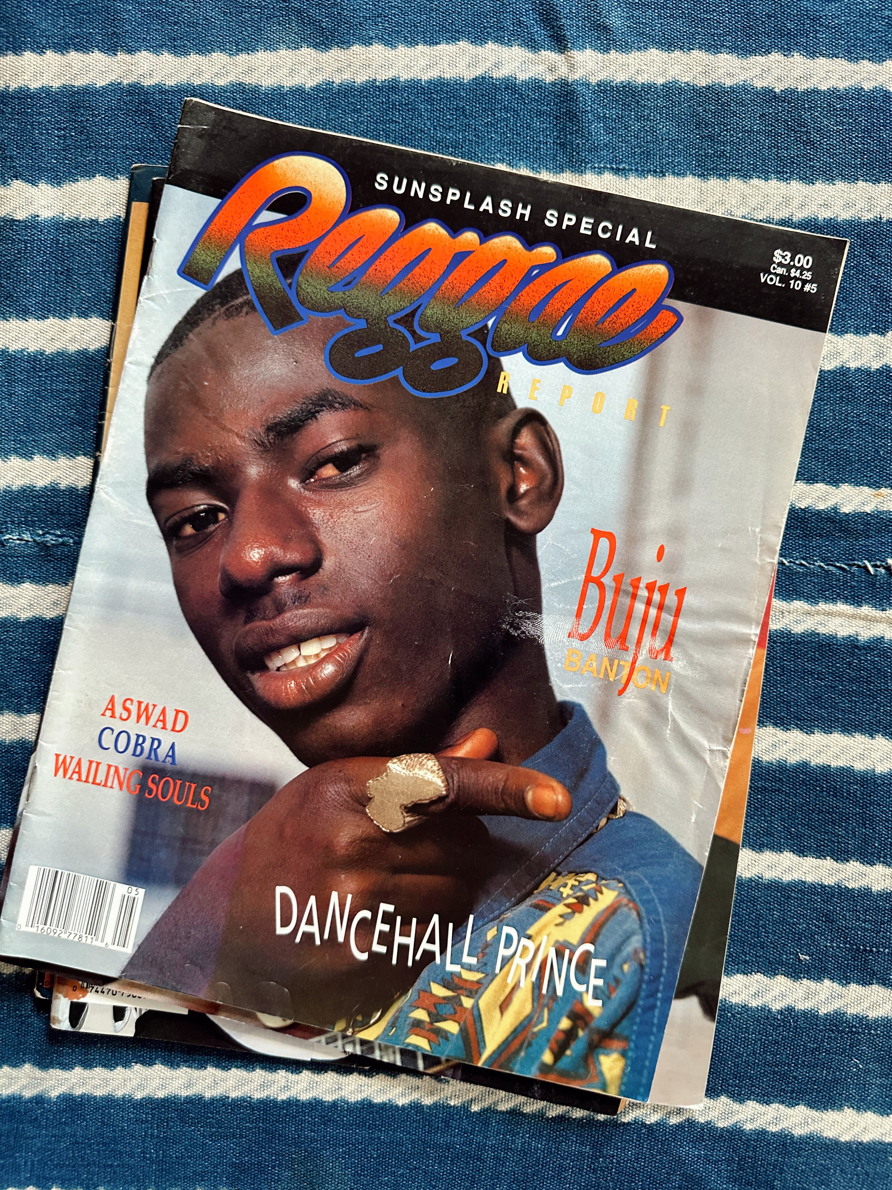 Vintage The Beat Reggae Magazine &frasl;&frasl; Please Select – BLK MKT Vintage