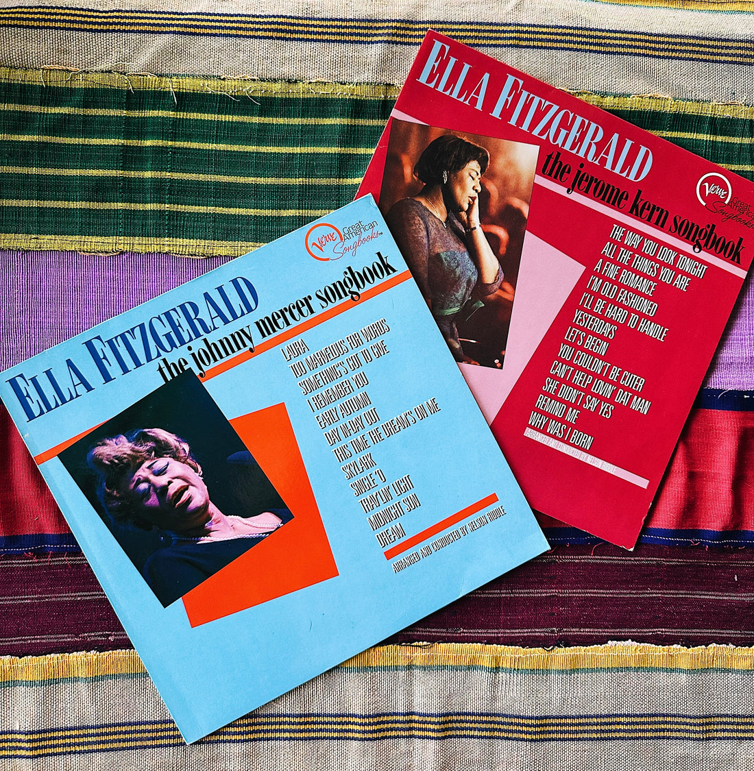 Vintage Ella Fitzgerald Vinyl Record Bundle (2 records)