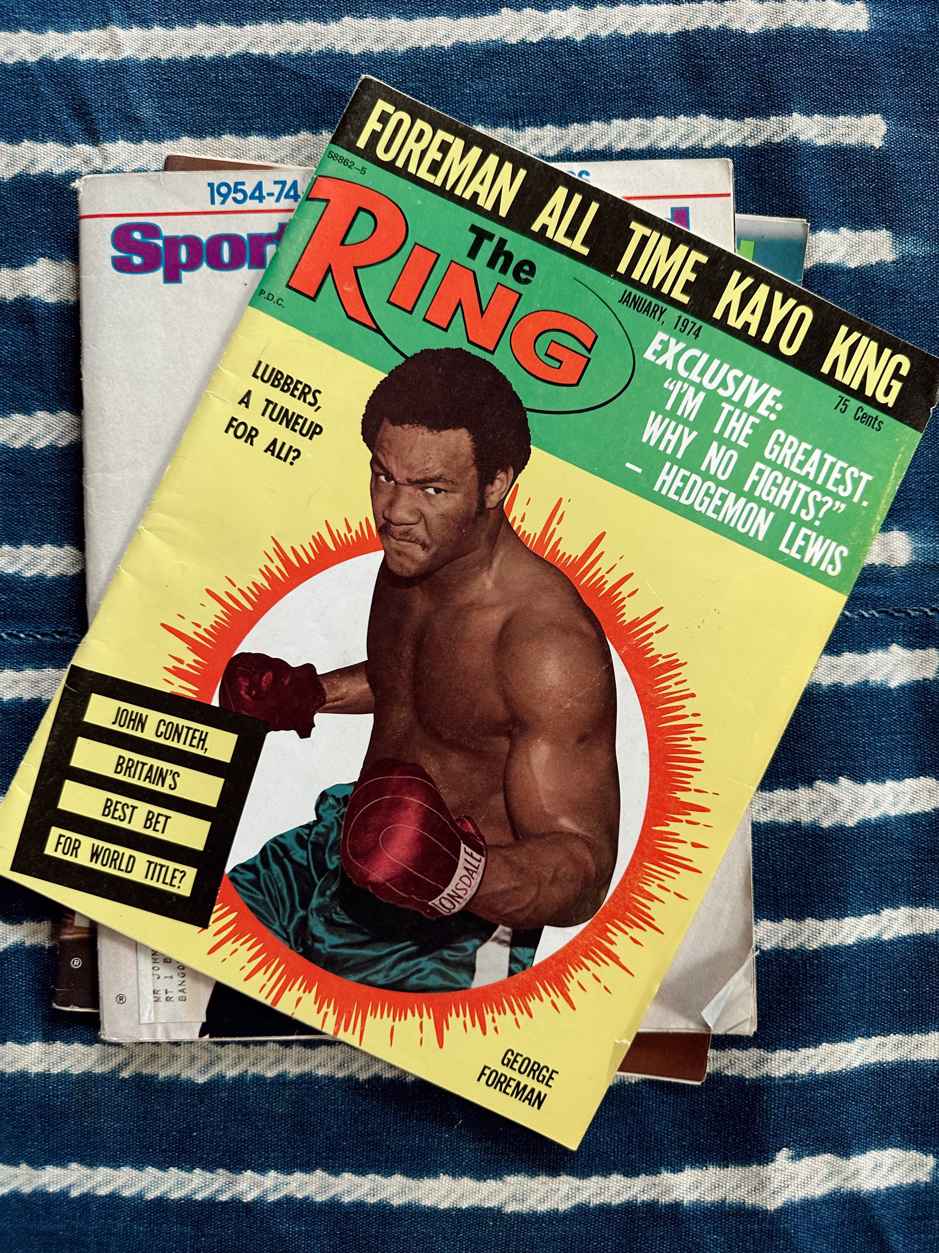 Vintage Boxing Magazine Issues (Please Select)