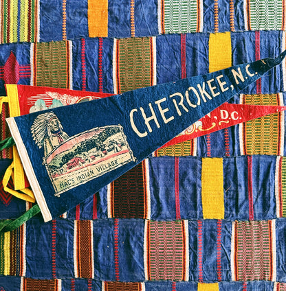 Vintage North Carolina Souvenir Pennant