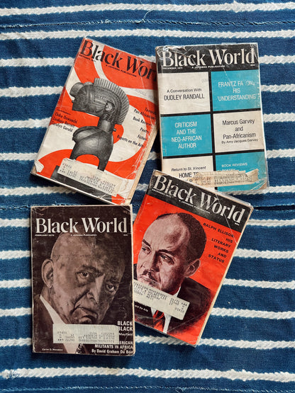 Vintage Black World Magazine // Please Select