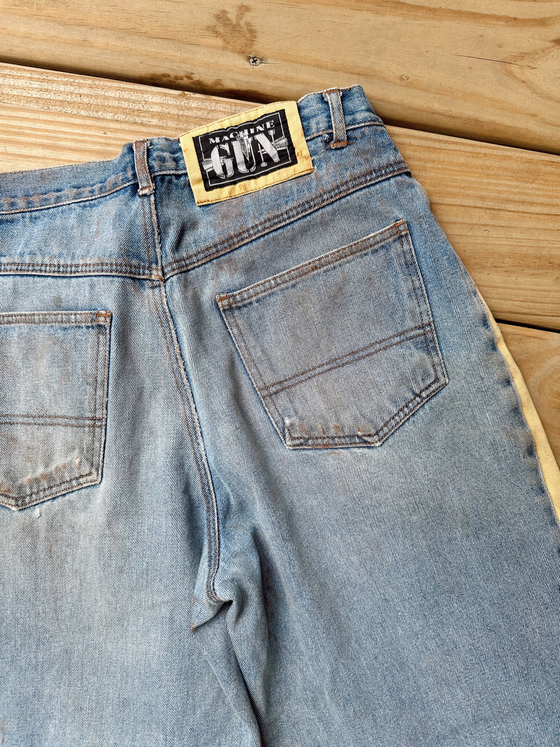 Vintage “Fight The Power” themed jeans (1990’s)
