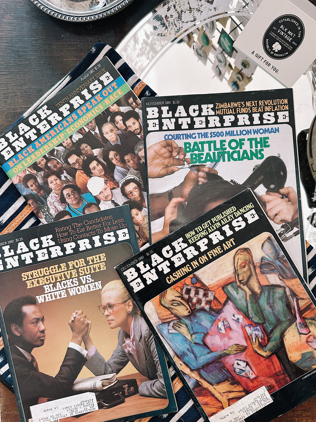 Vintage Black Enterprise Magazines (Please Select)