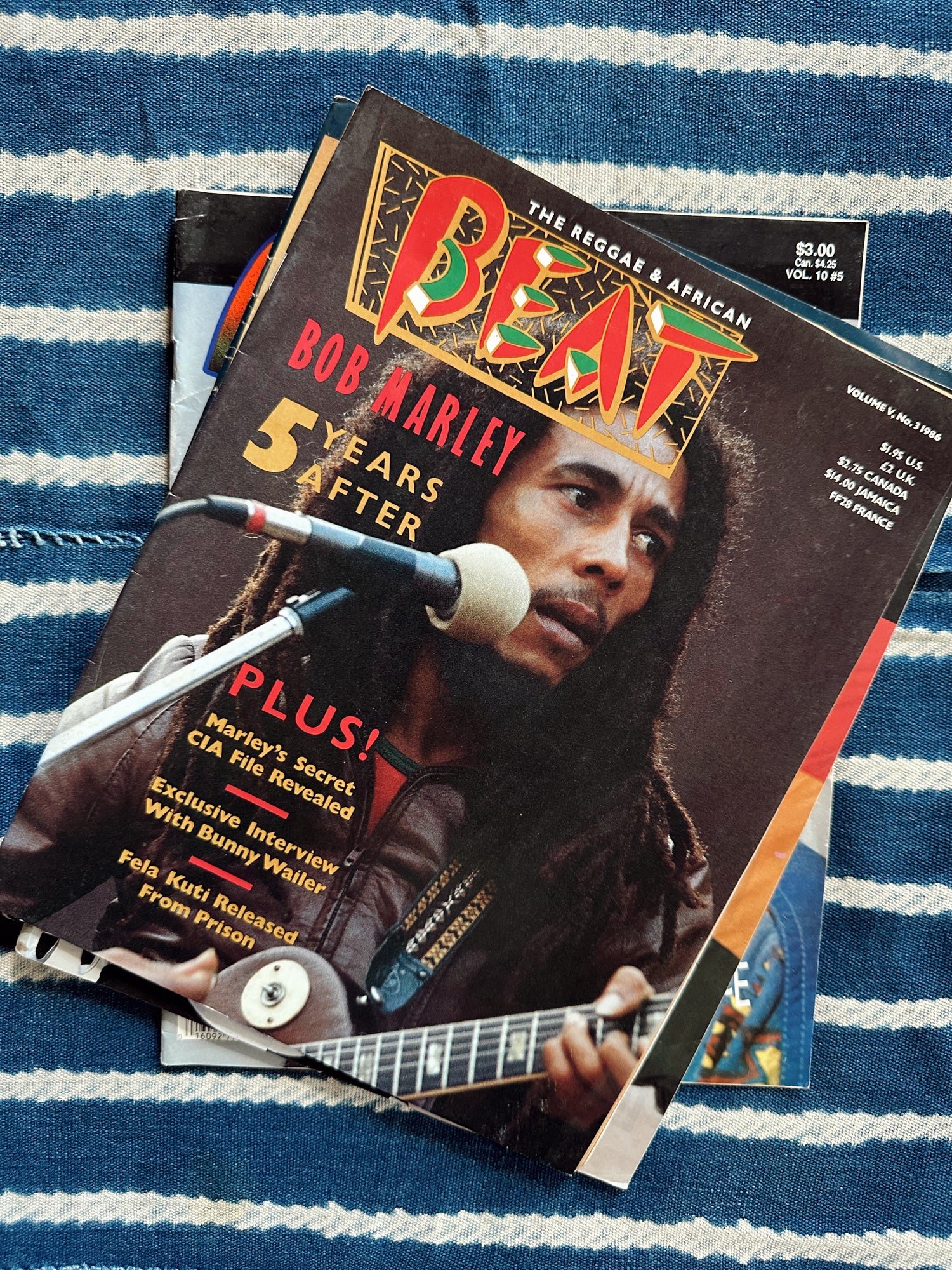 Vintage The Beat Reggae Magazine // Please Select